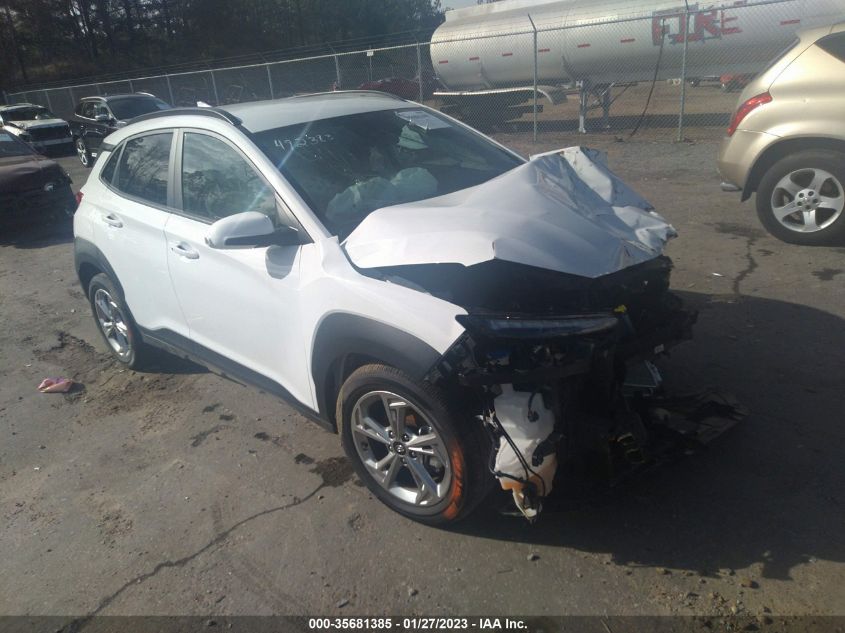 2022 HYUNDAI KONA SEL VIN: KM8K62AB2NU858875