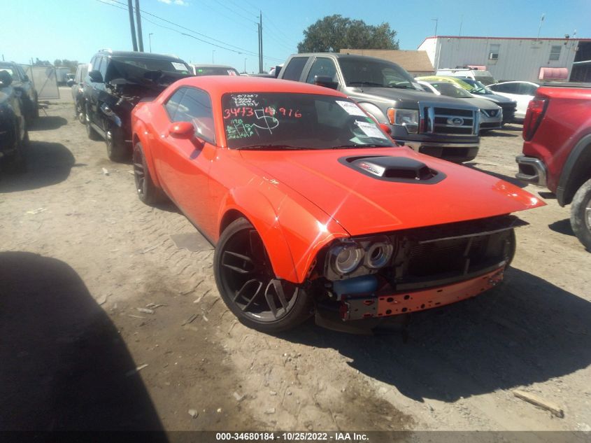 2022 DODGE CHALLENGER R/T SCAT PACK WIDEBODY VIN: 2C3CDZFJ8NH144179