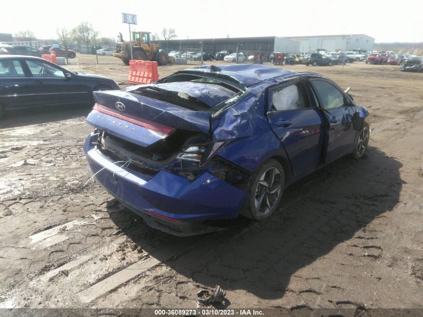2023 HYUNDAI ELANTRA SEL VIN: 5NPLS4AG7PH099651