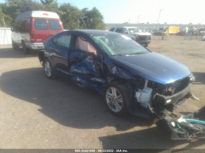 2020 HYUNDAI ELANTRA SEL VIN: 5NPD84LF5LH546480