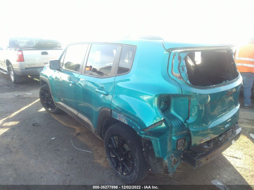 2020 JEEP RENEGADE ALTITUDE VIN: ZACNJABB9LPL69054
