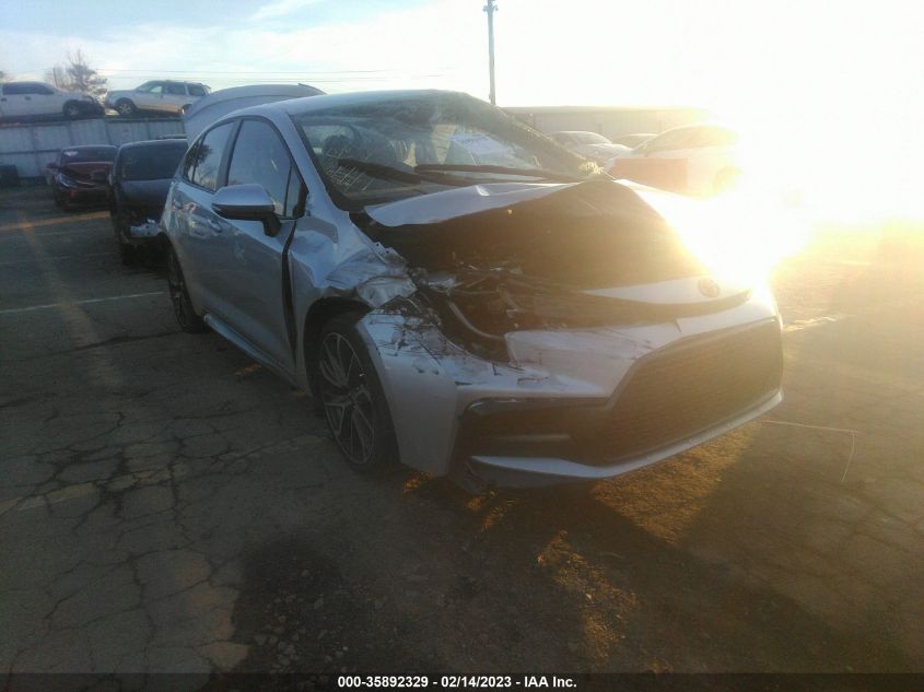 2022 TOYOTA COROLLA SE/SE NIGHTSHADE/APEX SE VIN: 5YFS4MCE3NP121713