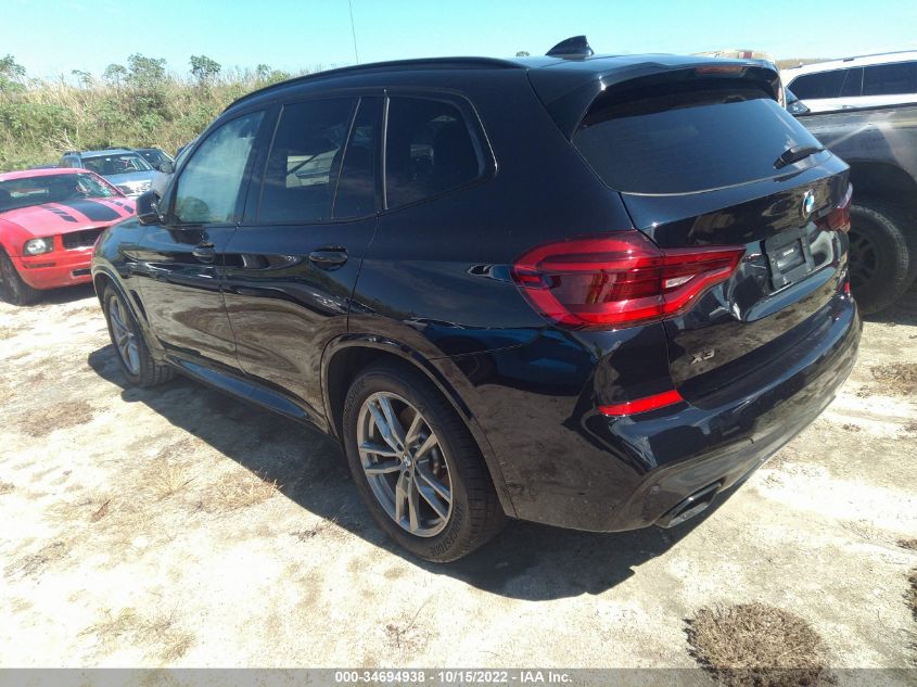 2021 BMW X3 M40I VIN: 5UXTY9C06M9E63365