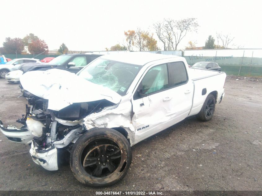 2022 RAM 1500 BIG HORN VIN: 1C6SRFBT0NN186116
