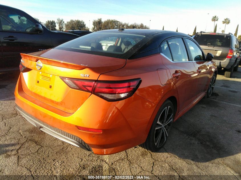 2022 NISSAN SENTRA SR VIN: 3N1AB8DV0NY213744