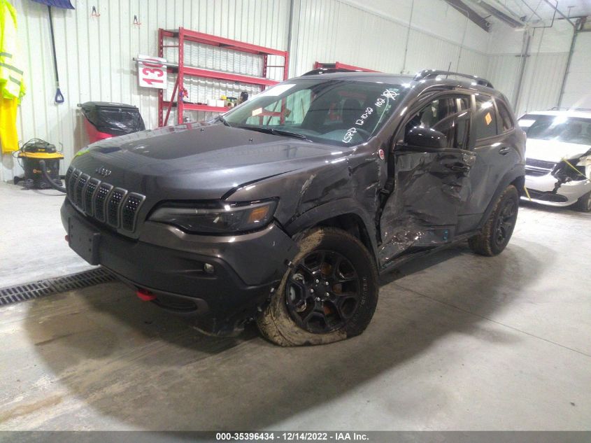 2022 JEEP CHEROKEE TRAILHAWK VIN: 1C4PJMBX2ND503848