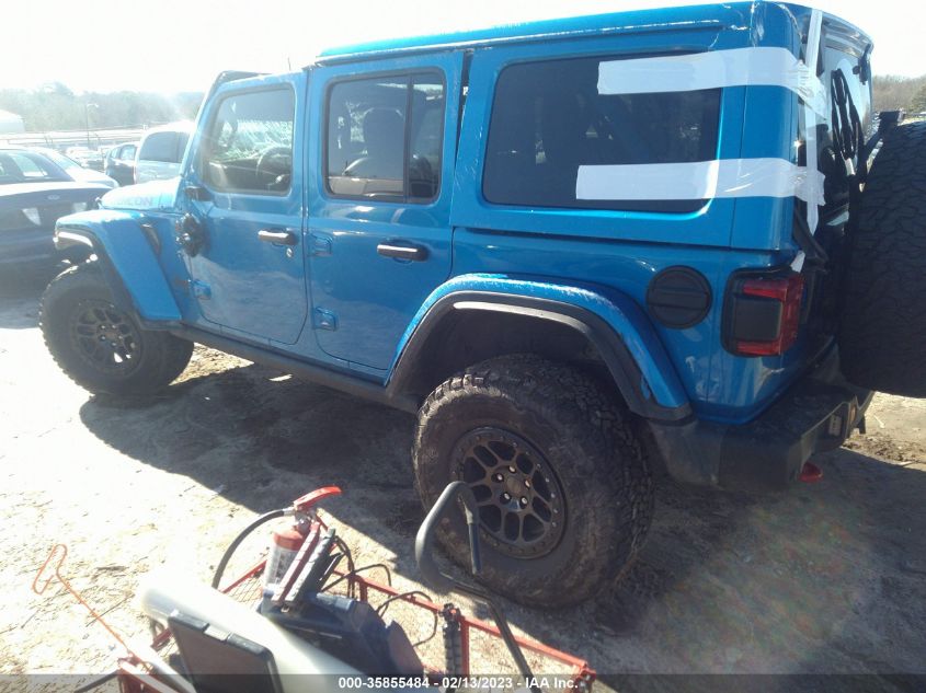 2022 JEEP WRANGLER VIN: 1C4HJXFN7NW256474