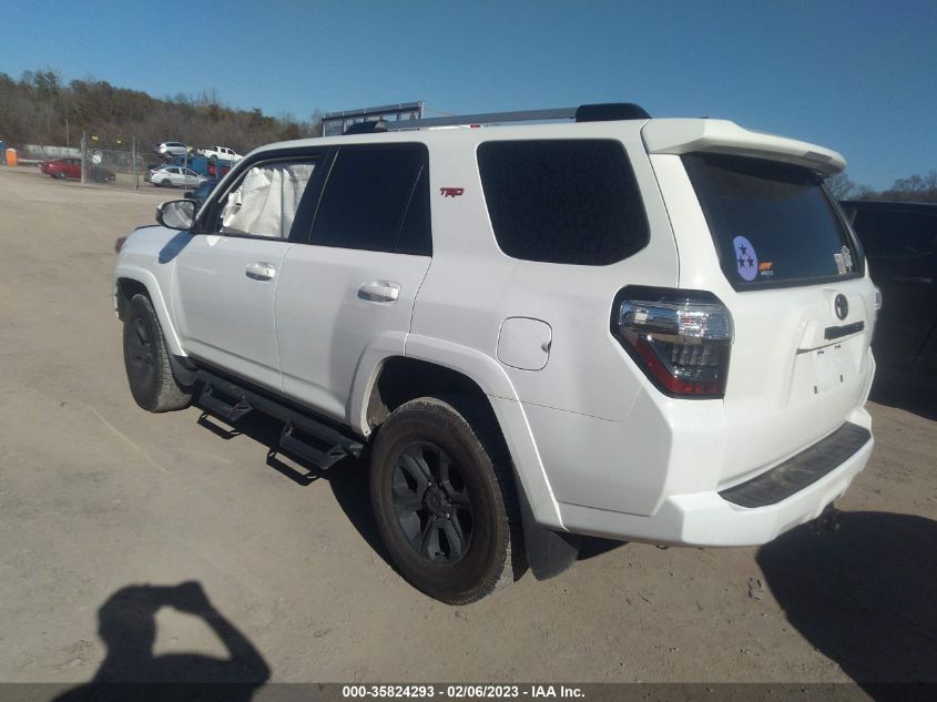 2022 TOYOTA 4RUNNER SR5 PREMIUM VIN: JTENU5JR3N6072654