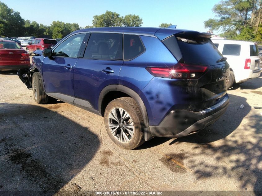 2021 NISSAN ROGUE SV VIN: JN8AT3BB7MW215202