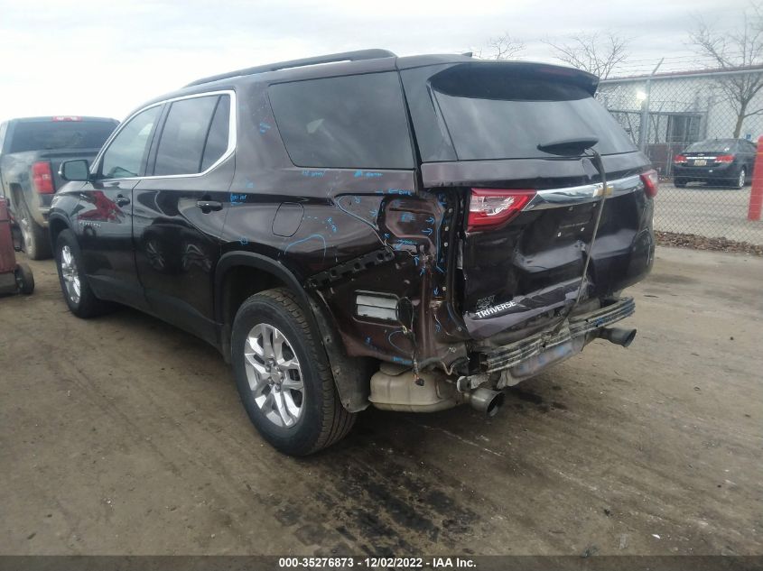 2020 CHEVROLET TRAVERSE LT CLOTH VIN: 1GNERGKW4LJ152181