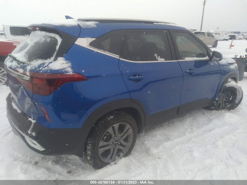 2022 KIA SELTOS S VIN: KNDEU2AA1N7285514