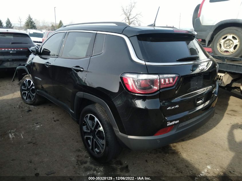2022 JEEP COMPASS LIMITED VIN: 3C4NJDCB1NT107835