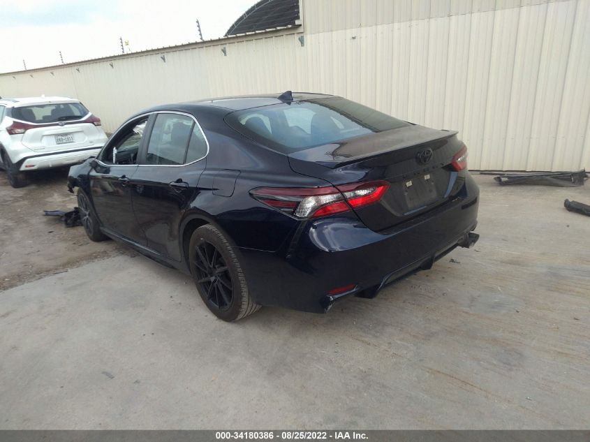 2022 TOYOTA CAMRY SE VIN: 4T1G11AK8NU653284