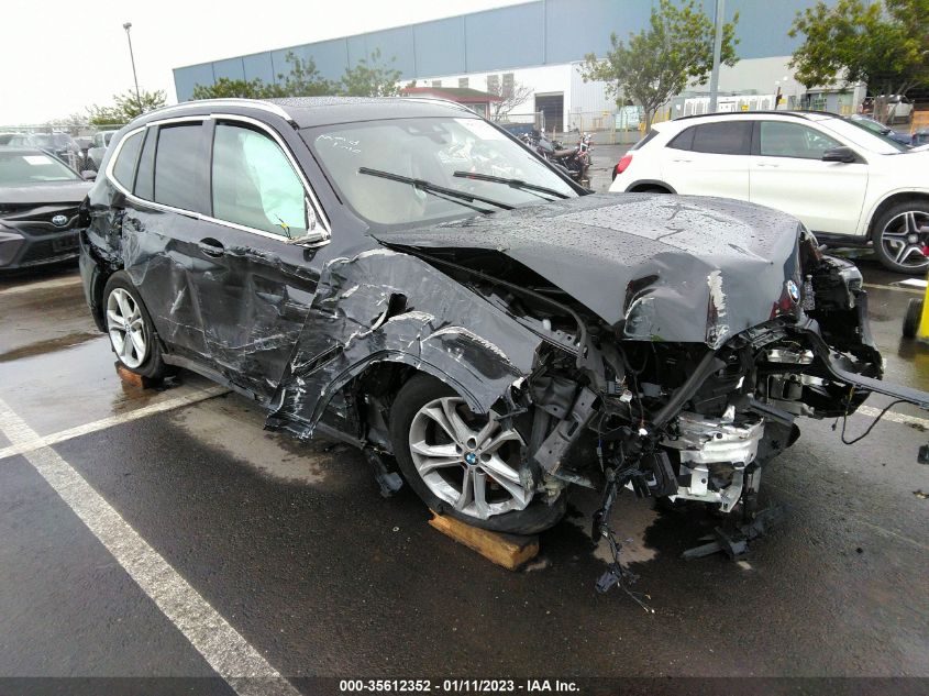 2021 BMW X3 XDRIVE30I VIN: 5UXTY5C08M9F29567