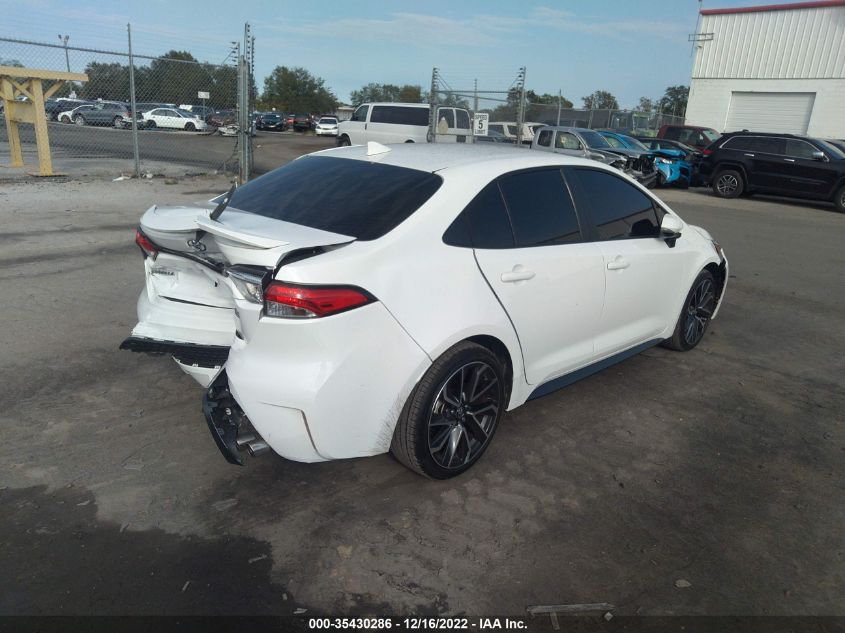 2022 TOYOTA COROLLA SE/SE NIGHTSHADE/APEX SE VIN: JTDS4MCE2N3500047