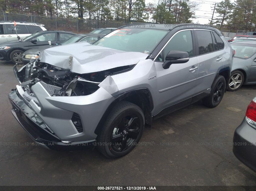2020 TOYOTA RAV4 HYBRID XSE VIN: 2T3EWRFV5LW050405