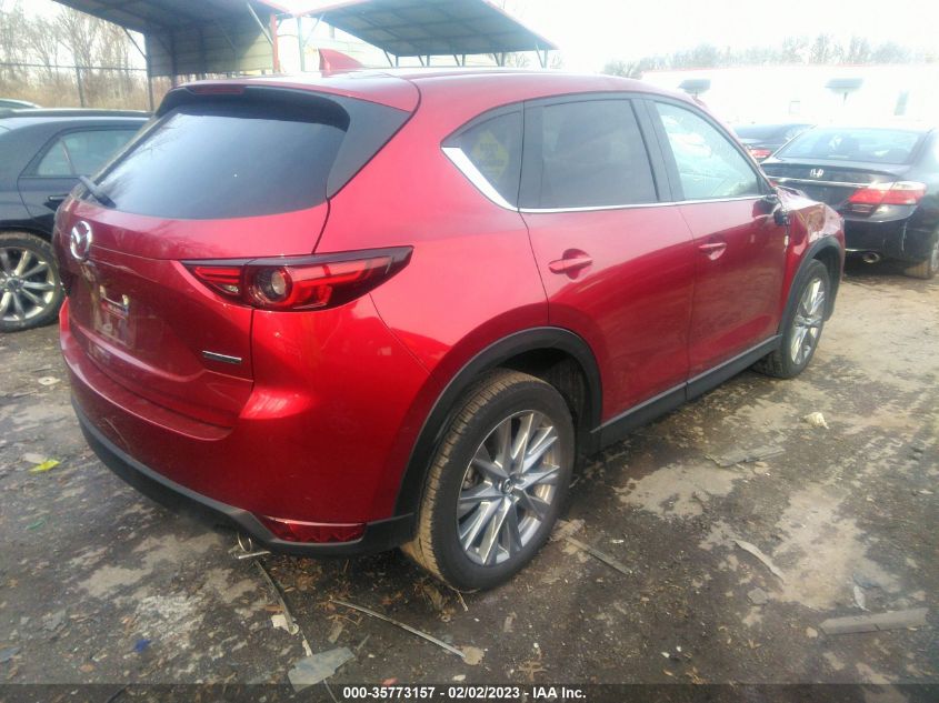 2021 MAZDA CX-5 GRAND TOURING VIN: JM3KFBDM7M0451892