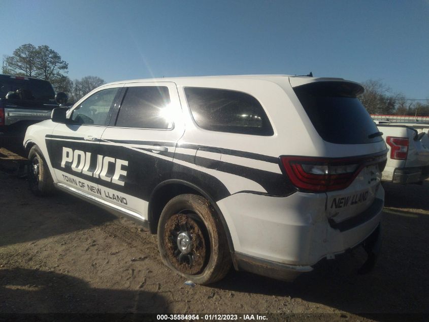 2021 DODGE DURANGO PURSUIT VIN: 1C4RDJFG4MC724977