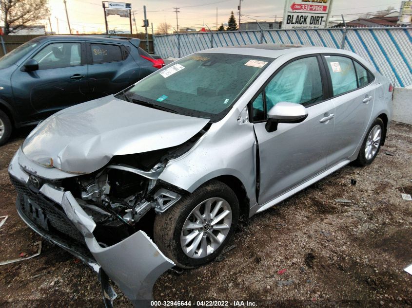 2021 TOYOTA COROLLA L/LE/XLE VIN: 5YFBPMBE1MP206492