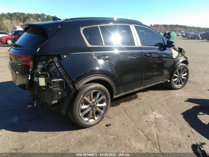 2022 KIA SPORTAGE NIGHTFALL VIN: KNDP63AC9N7947723
