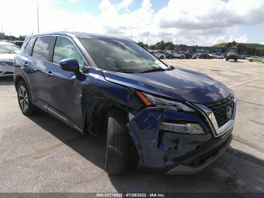 2022 NISSAN ROGUE SV VIN: 5N1BT3BB9NC681048