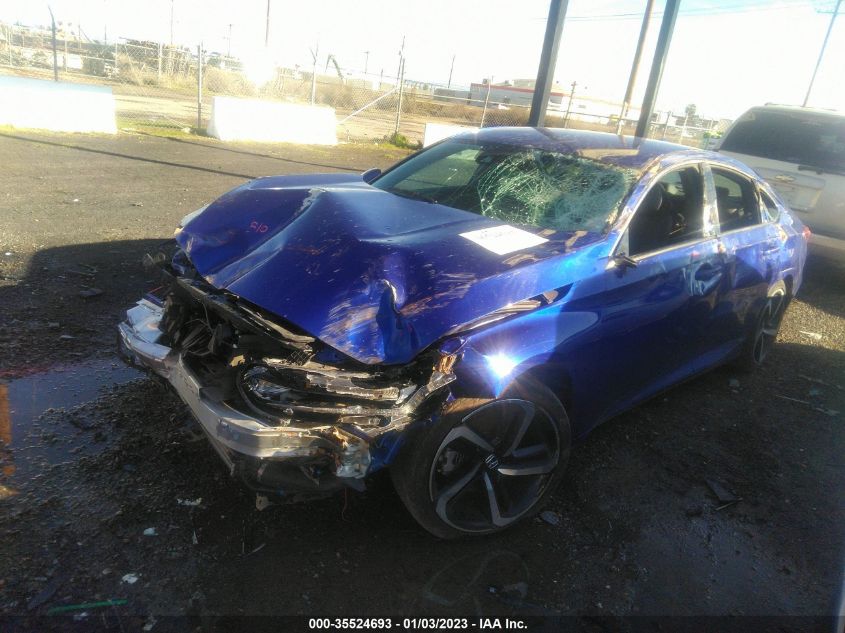 2020 HONDA ACCORD SEDAN SPORT VIN: 1HGCV1F37LA094450