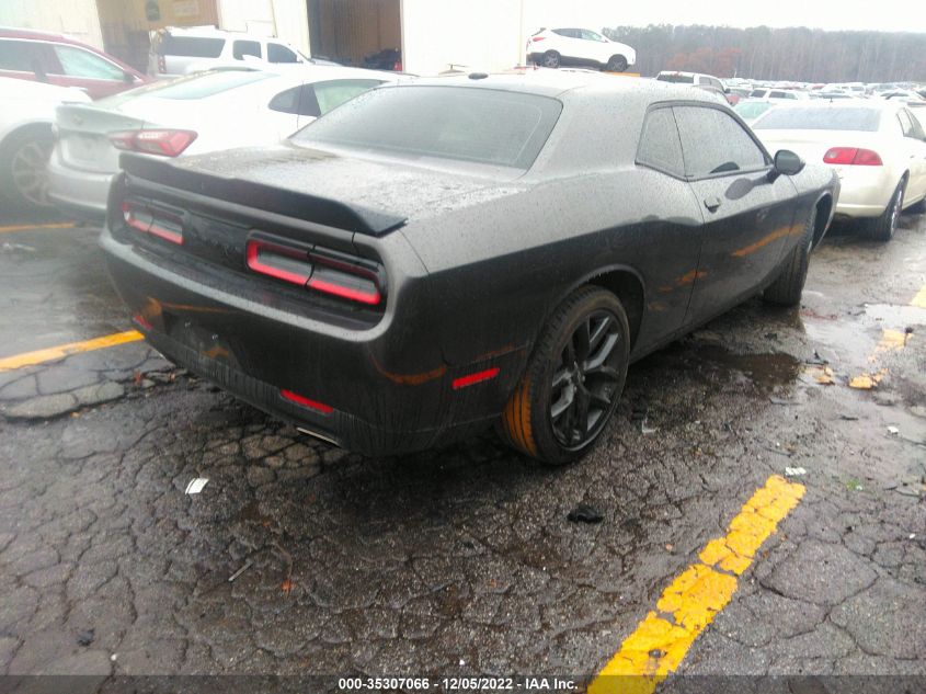 2022 DODGE CHALLENGER SXT VIN: 2C3CDZAG0NH143684