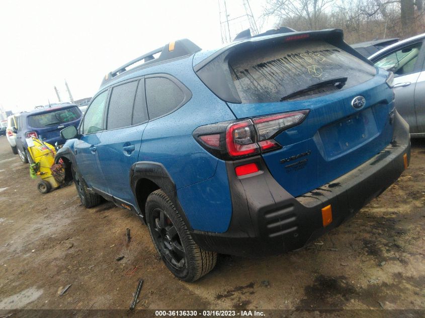 2023 SUBARU OUTBACK WILDERNESS VIN: 4S4BTGUD5P3114893