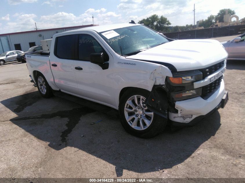 2020 CHEVROLET SILVERADO 1500 CUSTOM VIN: 1GCPYBEH3LZ261219