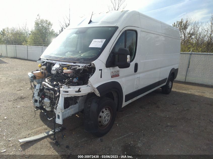 2022 RAM PROMASTER CARGO VAN VIN: 3C6LRVDG6NE109012