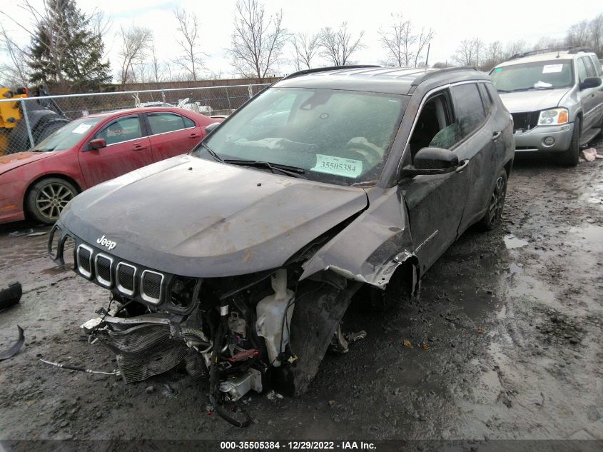 2022 JEEP COMPASS LATITUDE VIN: 3C4NJDBBXNT133061
