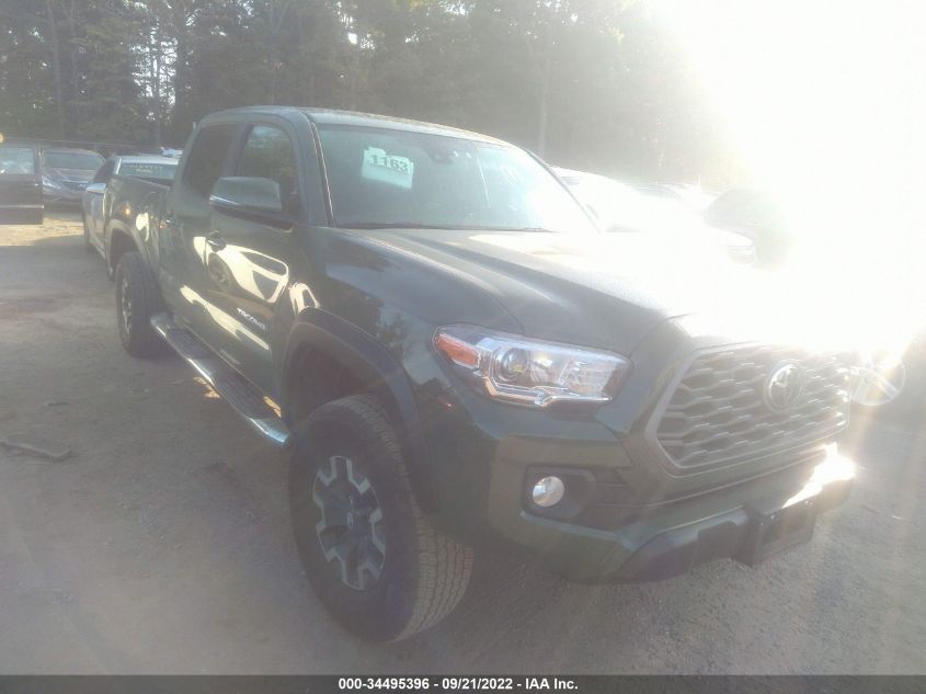 2021 TOYOTA TACOMA 4WD SR5/TRD SPORT VIN: 5TFDZ5BN8MX062594