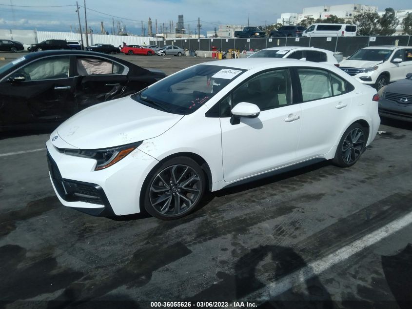 2022 TOYOTA COROLLA SE/SE NIGHTSHADE/APEX SE VIN: JTDS4MCE7N3500819