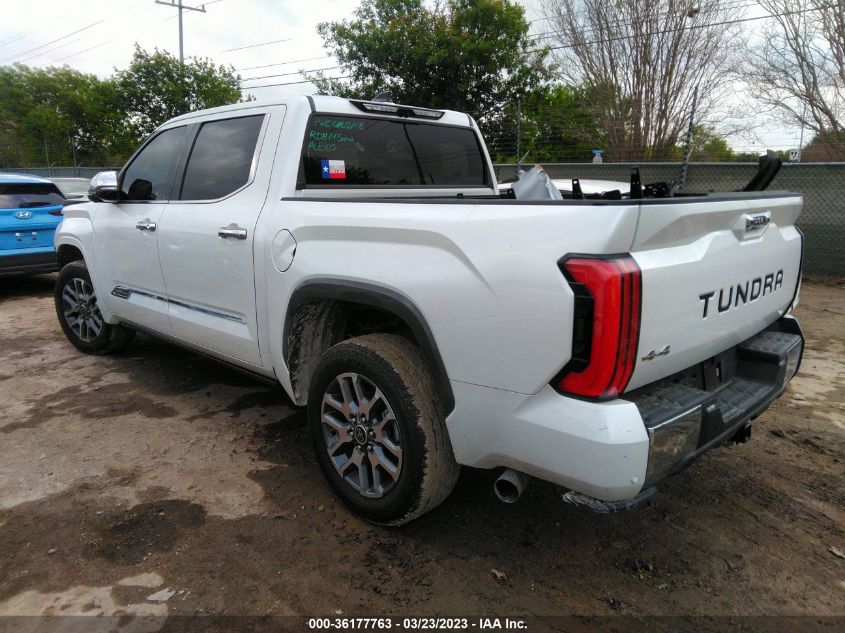 2022 TOYOTA TUNDRA 4WD 1794 EDITION VIN: 5TFMA5DB9NX026084