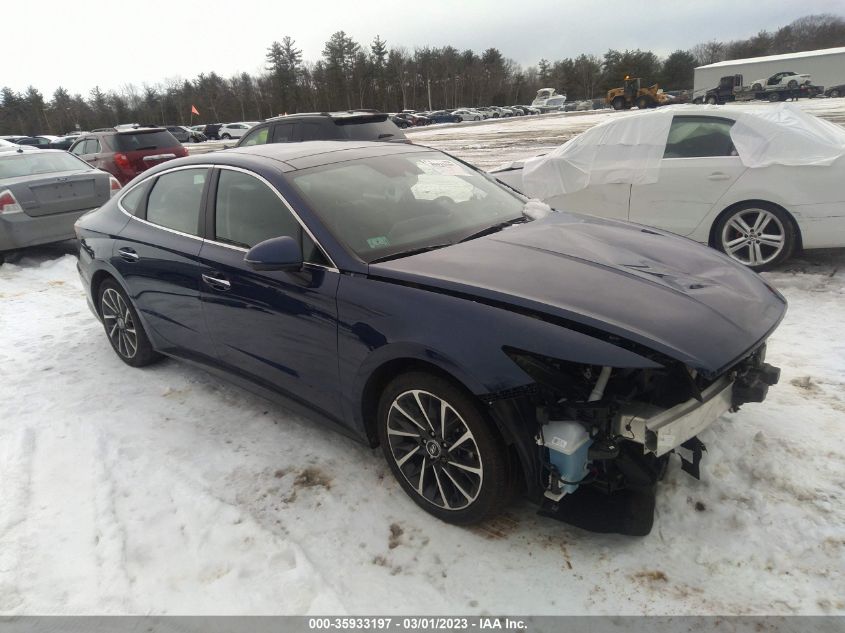 2022 HYUNDAI SONATA LIMITED VIN: 5NPEH4J23NH148482