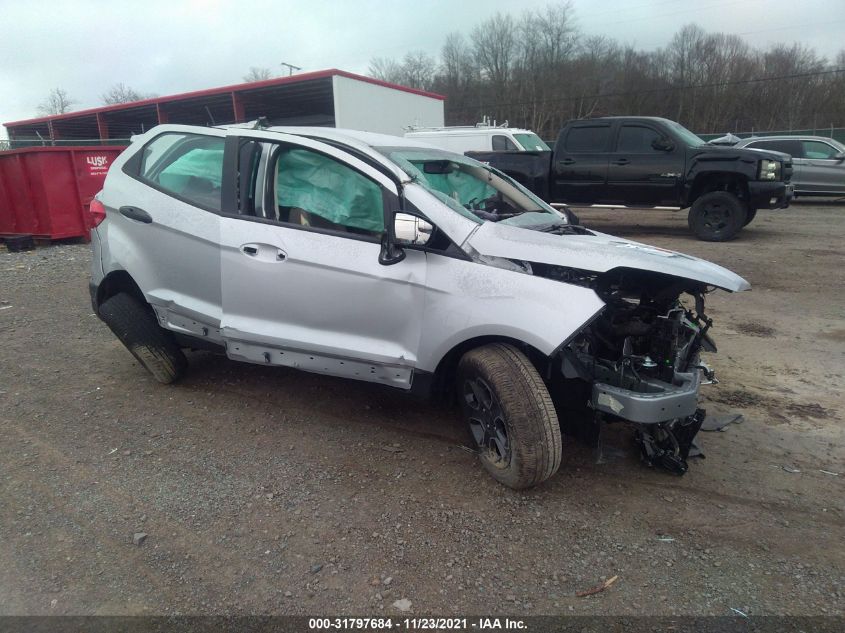 2021 FORD ECOSPORT S VIN: MAJ3S2FE8MC416815