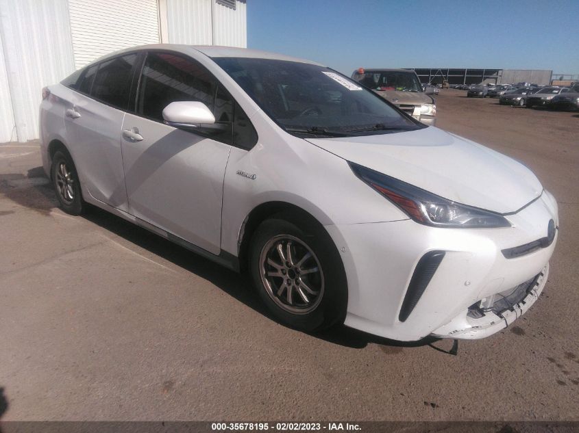 2021 TOYOTA PRIUS L VIN: JTDKAMFU7M3133057
