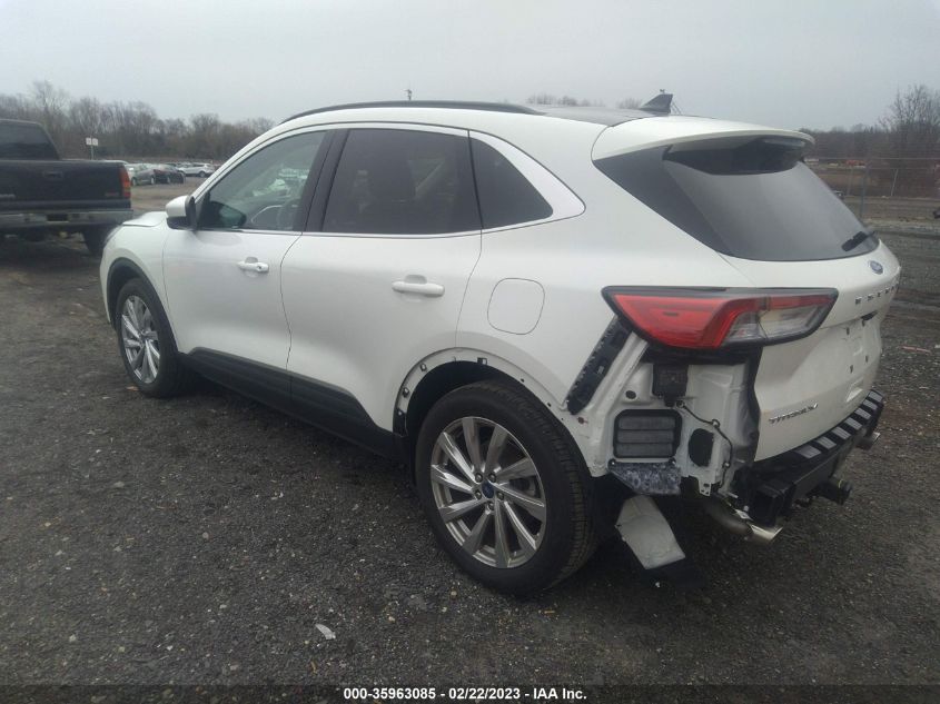 2022 FORD ESCAPE TITANIUM VIN: 1FMCU9J98NUA02979
