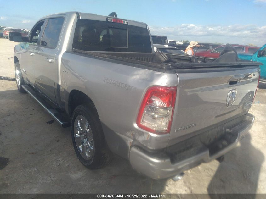 2021 RAM 1500 BIG HORN VIN: 1C6SRFFT0MN774896