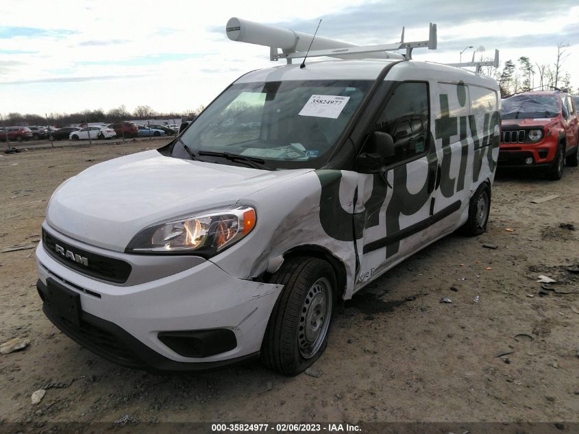 2022 RAM PROMASTER CITY TRADESMAN VIN: ZFB636VP7N6V99657