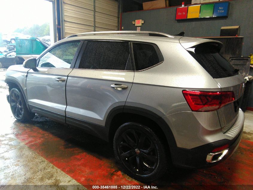 2022 VOLKSWAGEN TAOS SE VIN: 3VVLX7B29NM039630