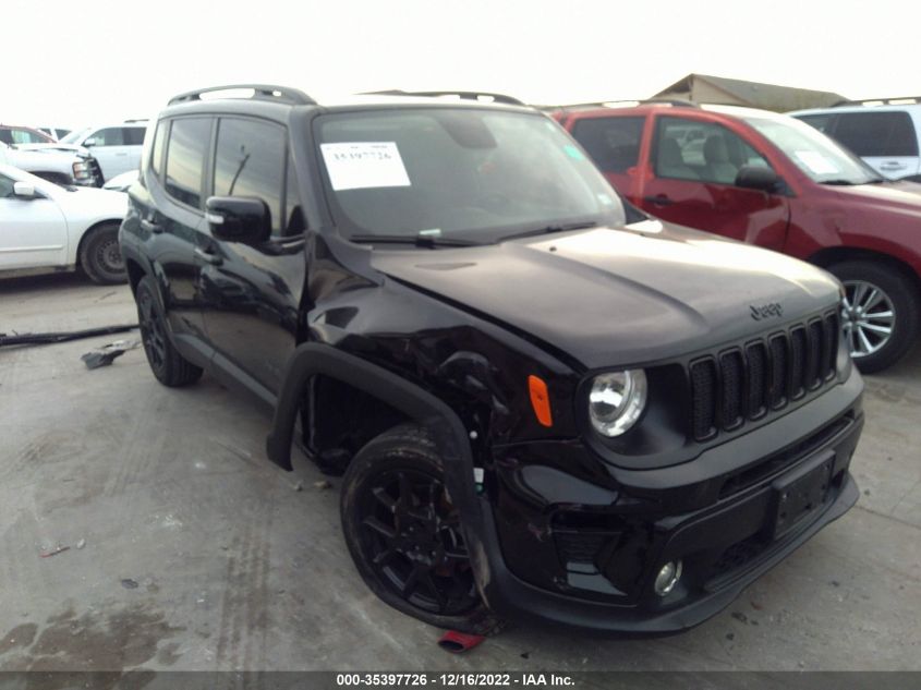 2020 JEEP RENEGADE ALTITUDE VIN: ZACNJABB0LPL91685