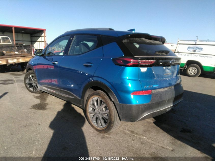 2022 CHEVROLET BOLT EUV PREMIER VIN: 1G1FZ6S04N4129173