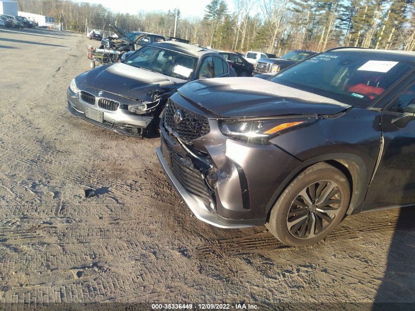 2021 TOYOTA HIGHLANDER XSE VIN: 5TDJZRBH8MS079115