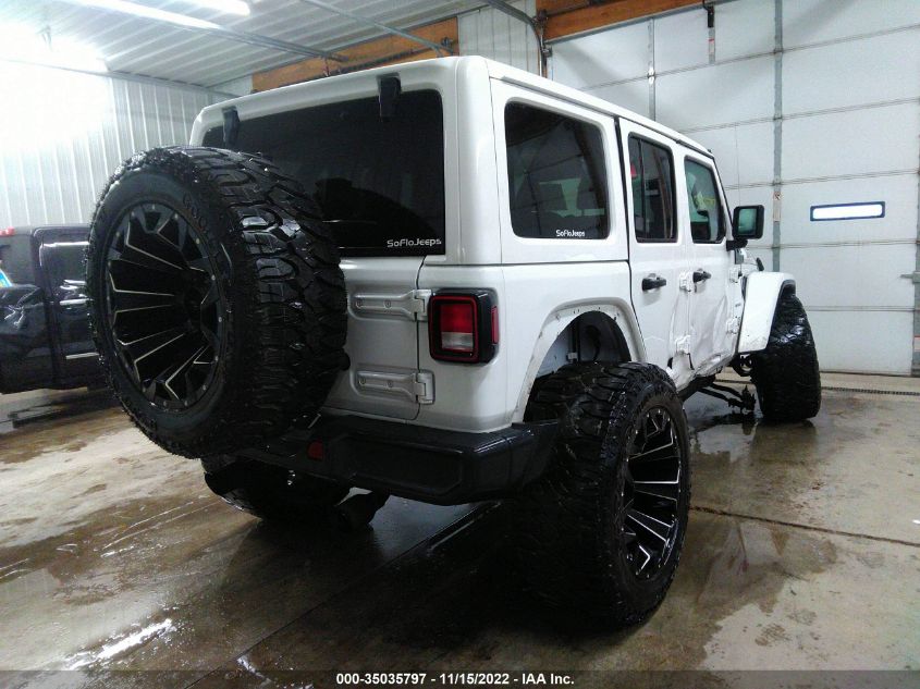 2020 JEEP WRANGLER UNLIMITED SAHARA VIN: 1C4HJXEN7LW109294