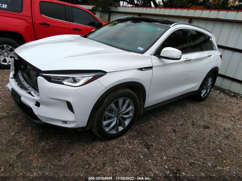 2022 INFINITI QX50 LUXE VIN: 3PCAJ5BAXNF117615