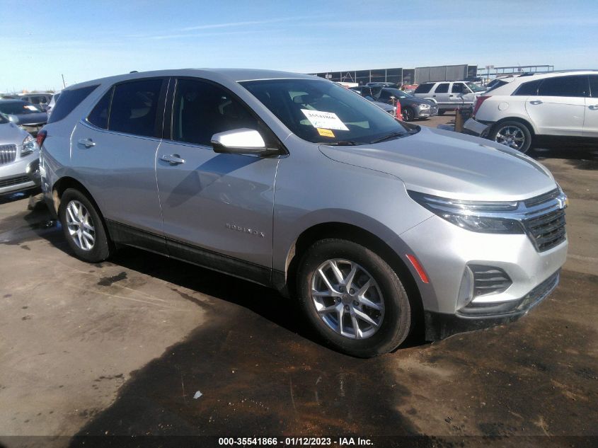 2022 CHEVROLET EQUINOX LT VIN: 3GNAXKEV1NL170255