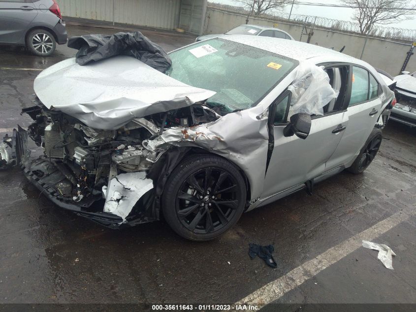 2021 TOYOTA COROLLA SE/NIGHTSHADE/APEX SE VIN: 5YFS4MCE2MP062166