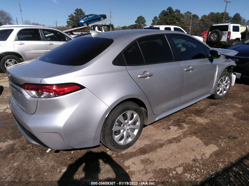 2022 TOYOTA COROLLA LE VIN: JTDEPMAE8N3016455