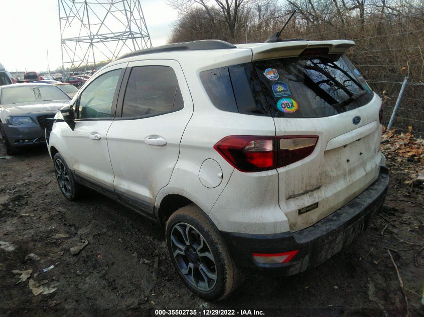 2020 FORD ECOSPORT SES VIN: MAJ6S3JL8LC348944